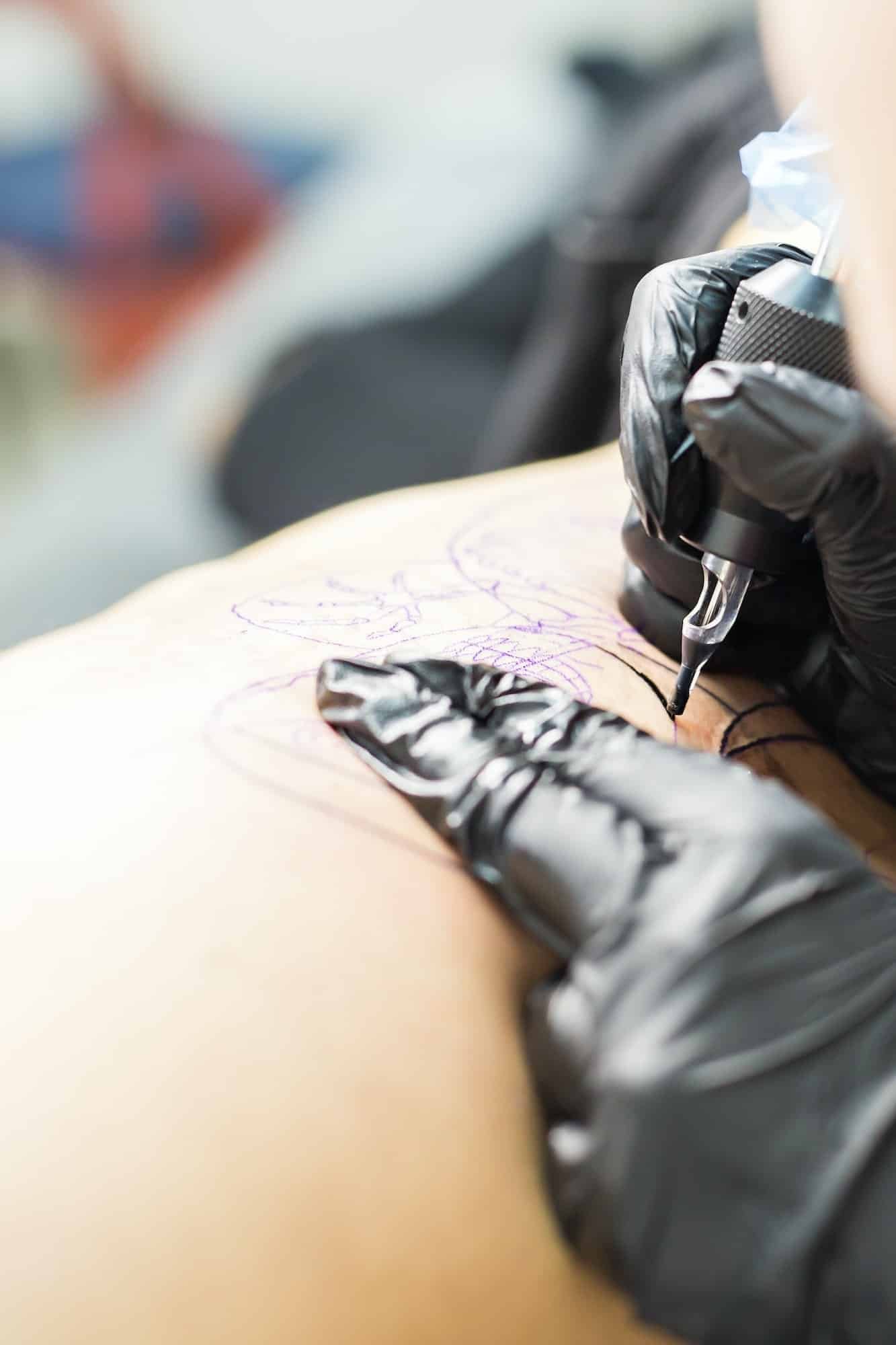 Back Dragon Tattoo