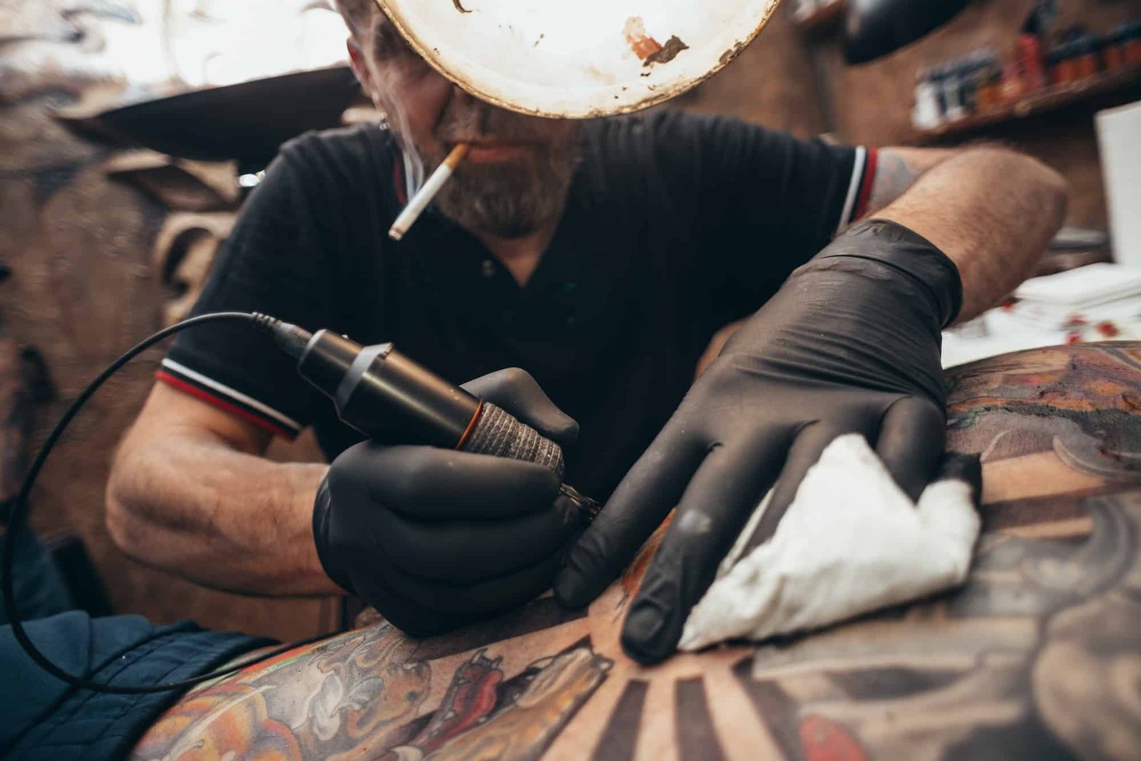 Black Tattoo Cover Up