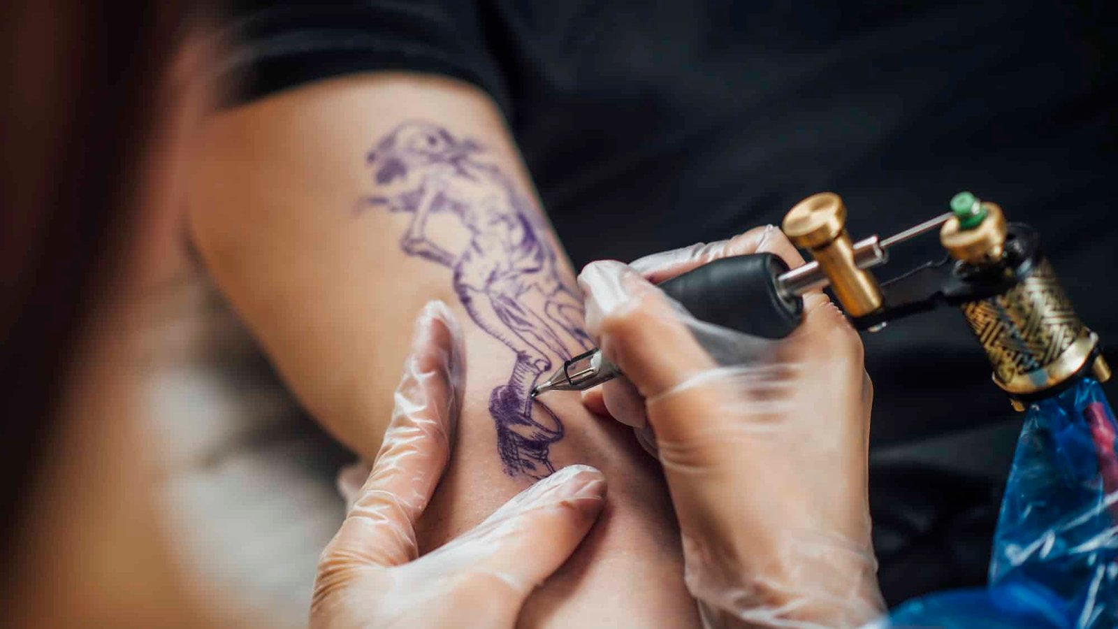 Small Koi Fish Tattoo