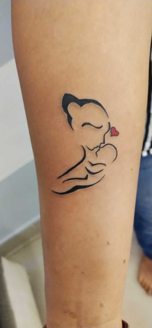 Mother and Child Tattoos