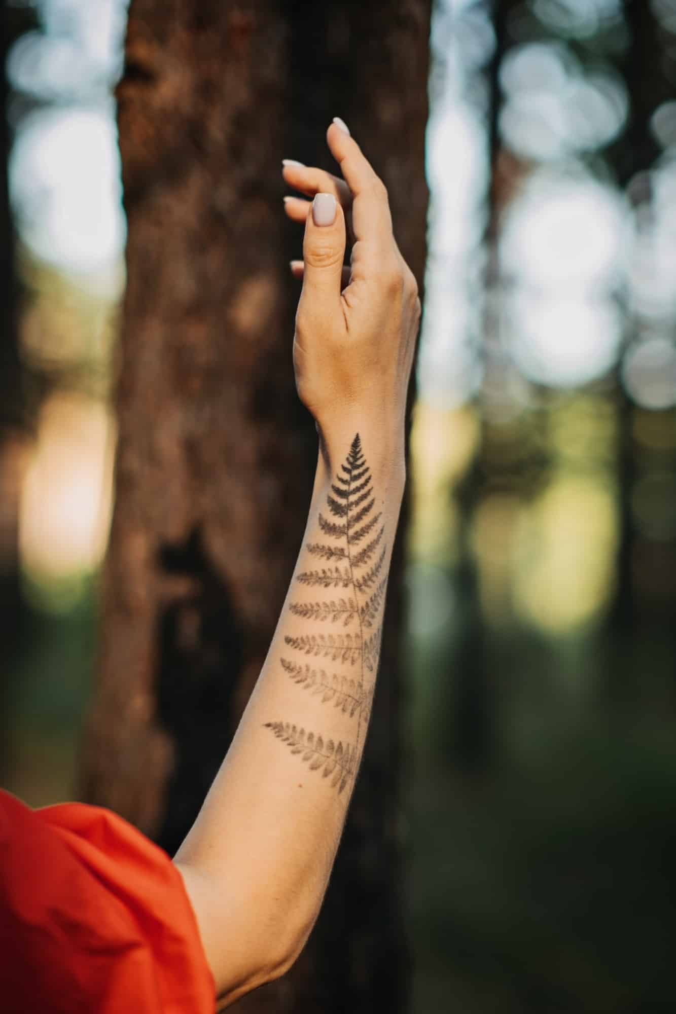 Tribal Flower Tattoos