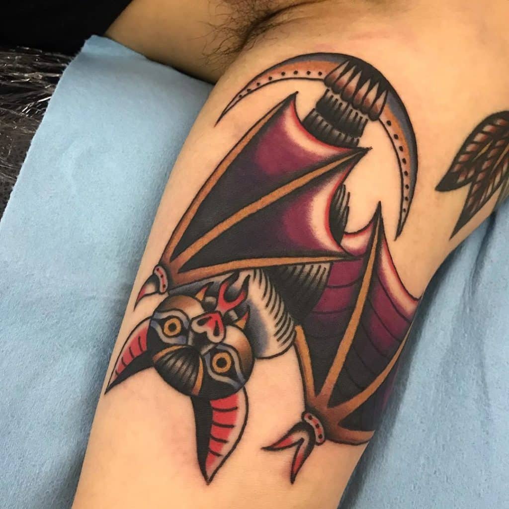 Bat Tattoo Design