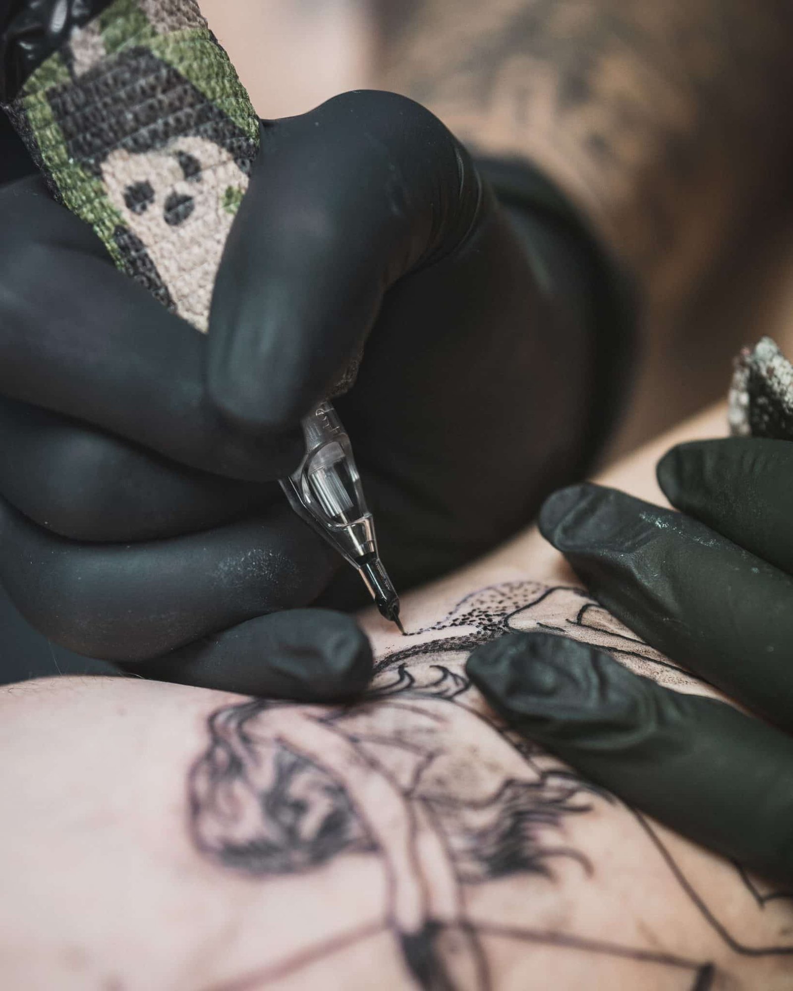 Anchor Wrist Tattoo