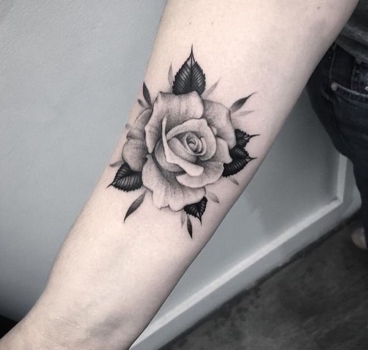 White Rose Tattoo