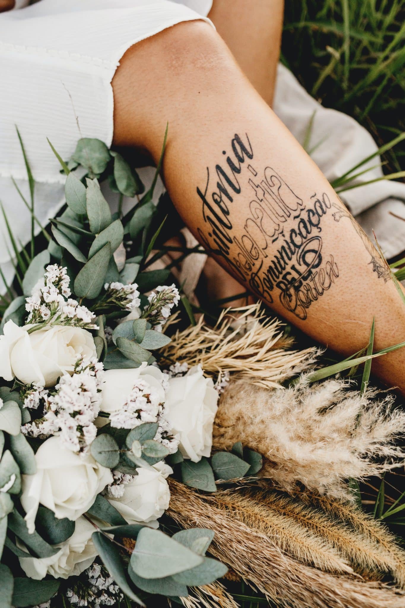 Colours That Covers Up A Writing Tattoo Perfectly